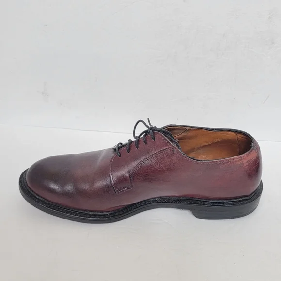 ALLEN EDMONDS OXBLOOD PARK AVENUE 1431 Leather Oxfords Dress Shoes Size 10.5